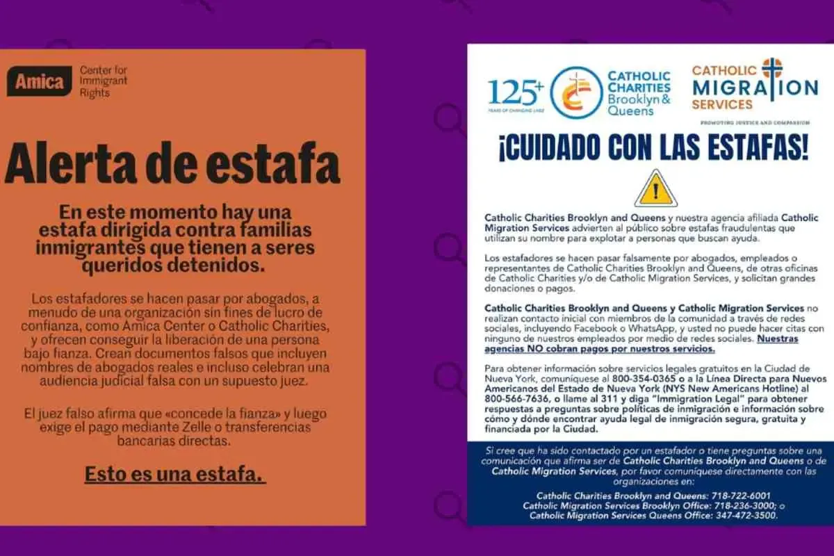 Estafadores utilizan documentos falsos para engañar a familias de detenidos.