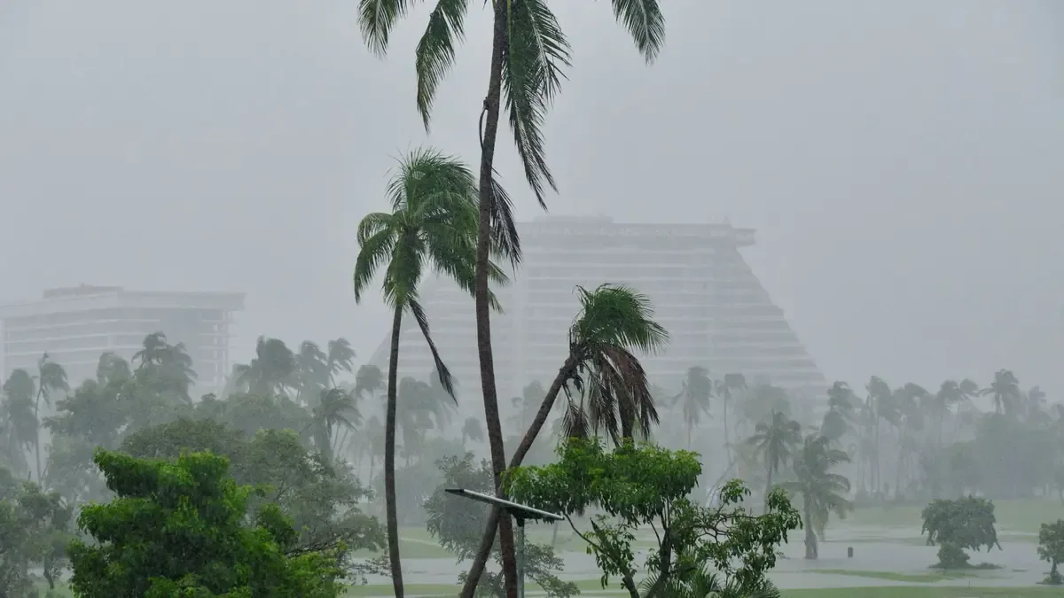 Las intensas lluvias afectan a los estados del Pacífico mexicano y el noroeste del país.