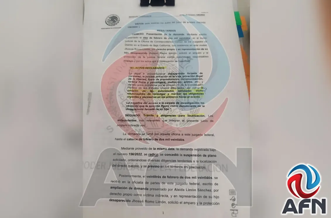 Aleyda Limón espera avances en la investigación sobre su hijo desaparecido.