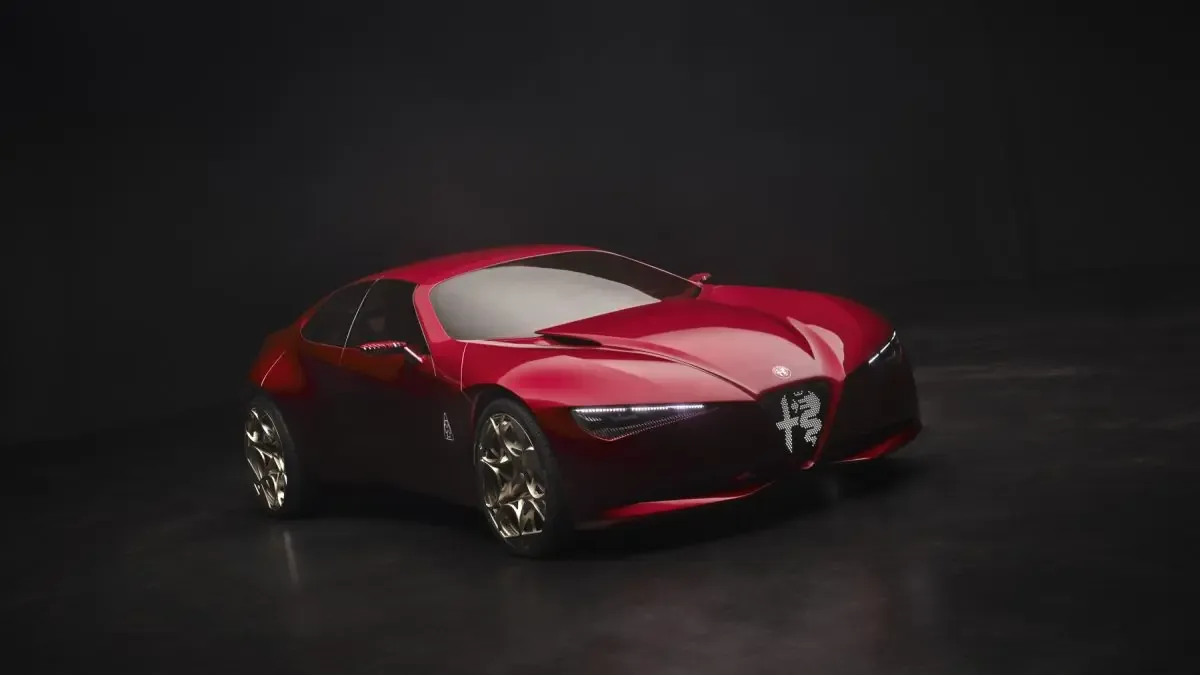 El nuevo prototipo Cuorerosso de Alfa Romeo destaca por su diseño y tecnología híbrida.