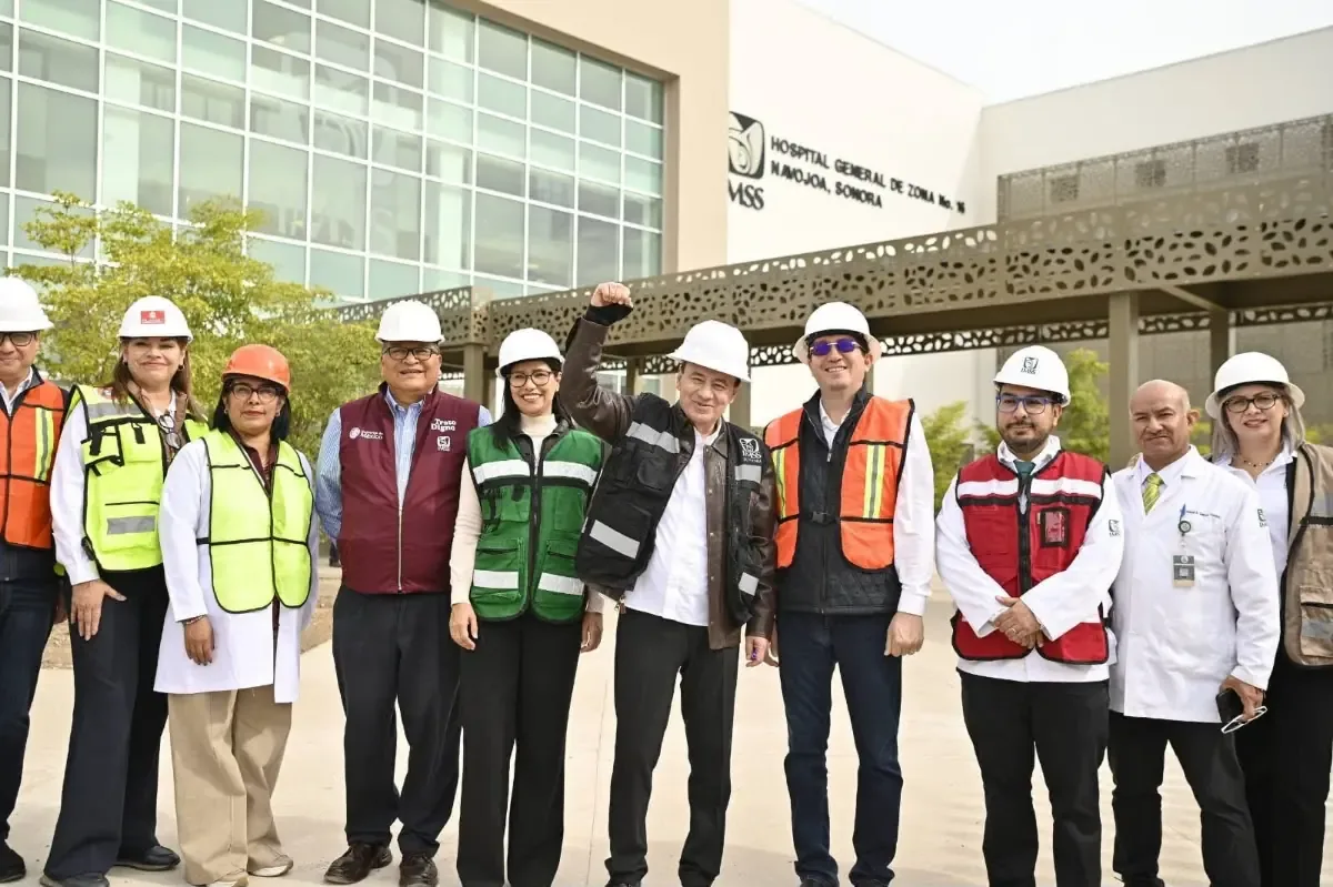 La inversión en infraestructura hospitalaria supera los 17 mil millones de pesos en Sonora.