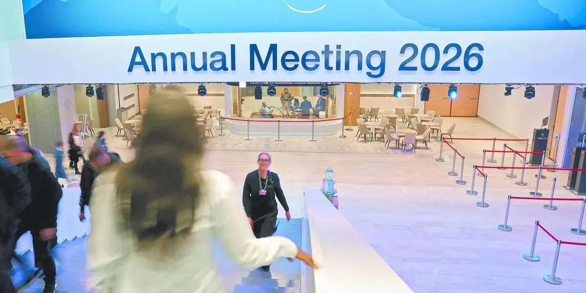 Alicia Bárcena lidera la delegación mexicana en el Foro de Davos 2026.