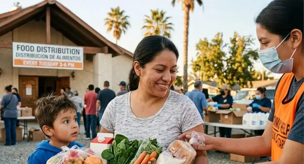 Familias del Valle Central accederán a recursos alimentarios esenciales.