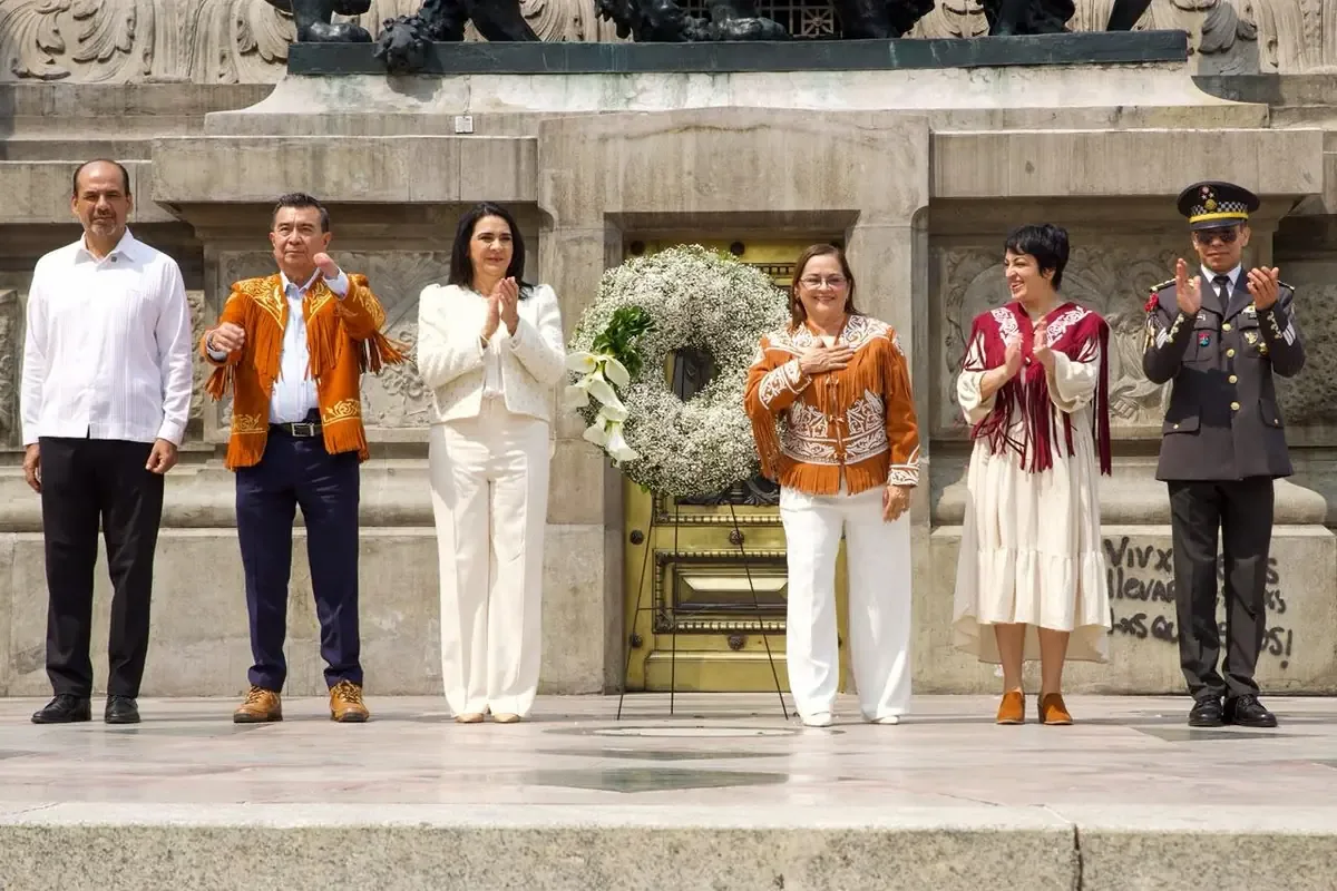 La presidenta del DIF de Altamira, Rosa Irma Luque, representa al municipio en un evento relevante para la historia de México.