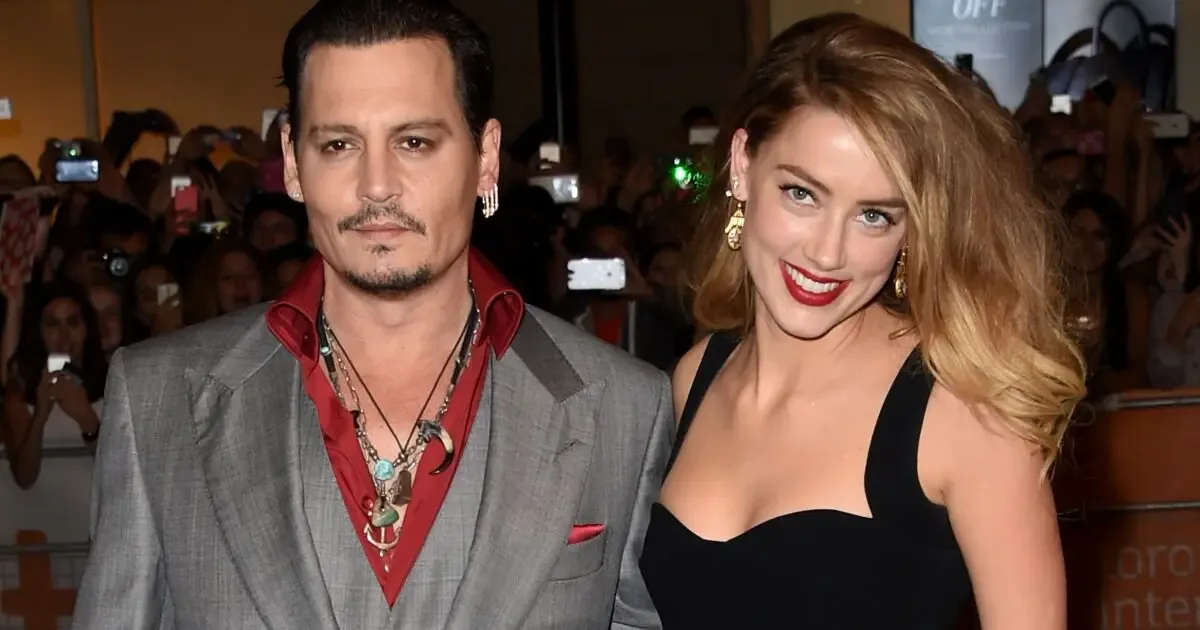 Amber Heard durante la premiere de su documental sobre abuso.