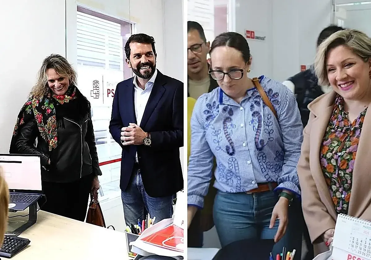 Ambos aspirantes buscan fortalecer el PSOE en Extremadura y unir a la militancia.
