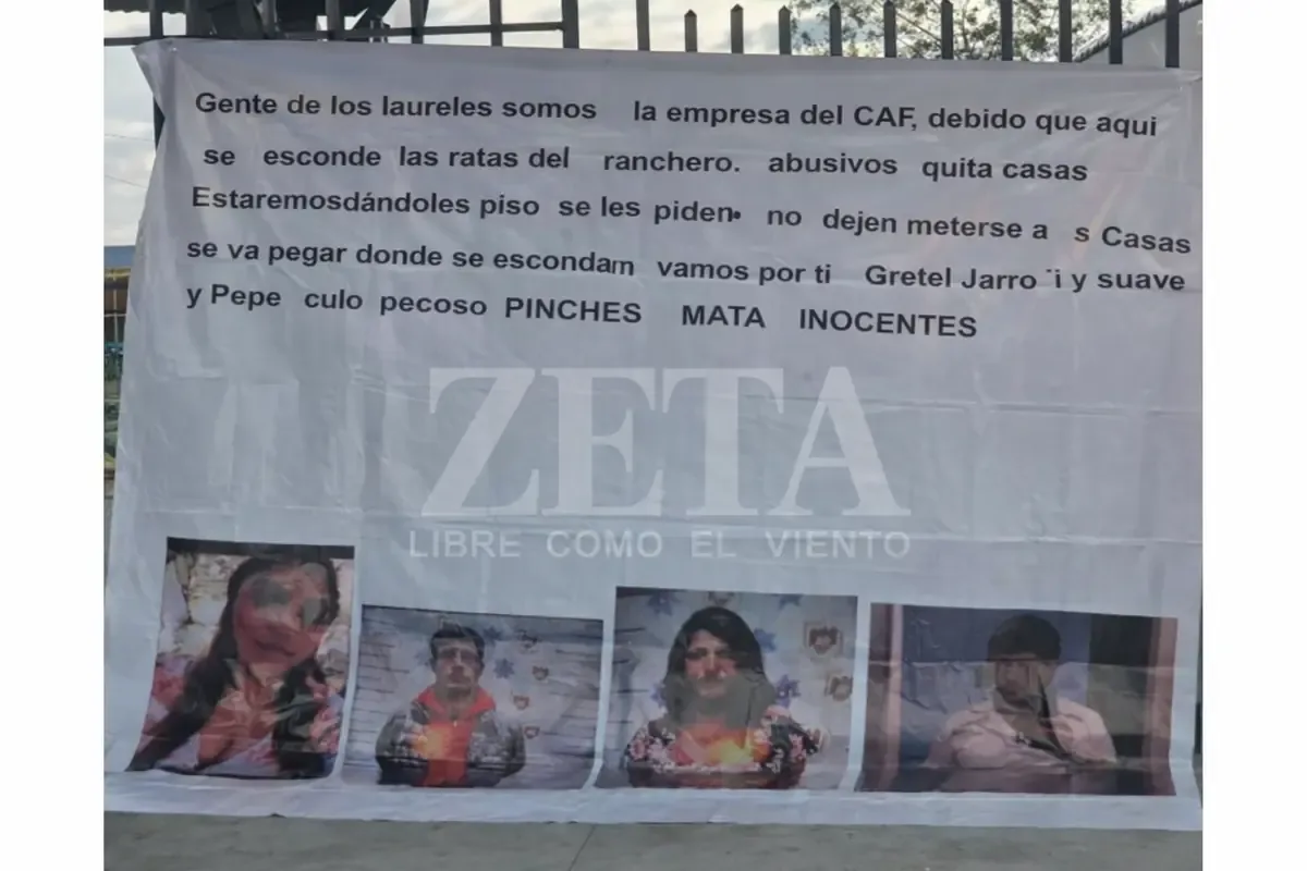 Amenazas dirigidas a una célula del Cártel de Sinaloa generan alarma en la comunidad educativa.