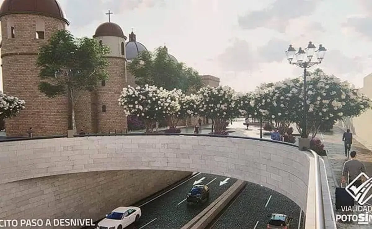 El alcalde de San Luis Potosí presenta avances en el proyecto peatonal a pesar de la suspensión judicial.