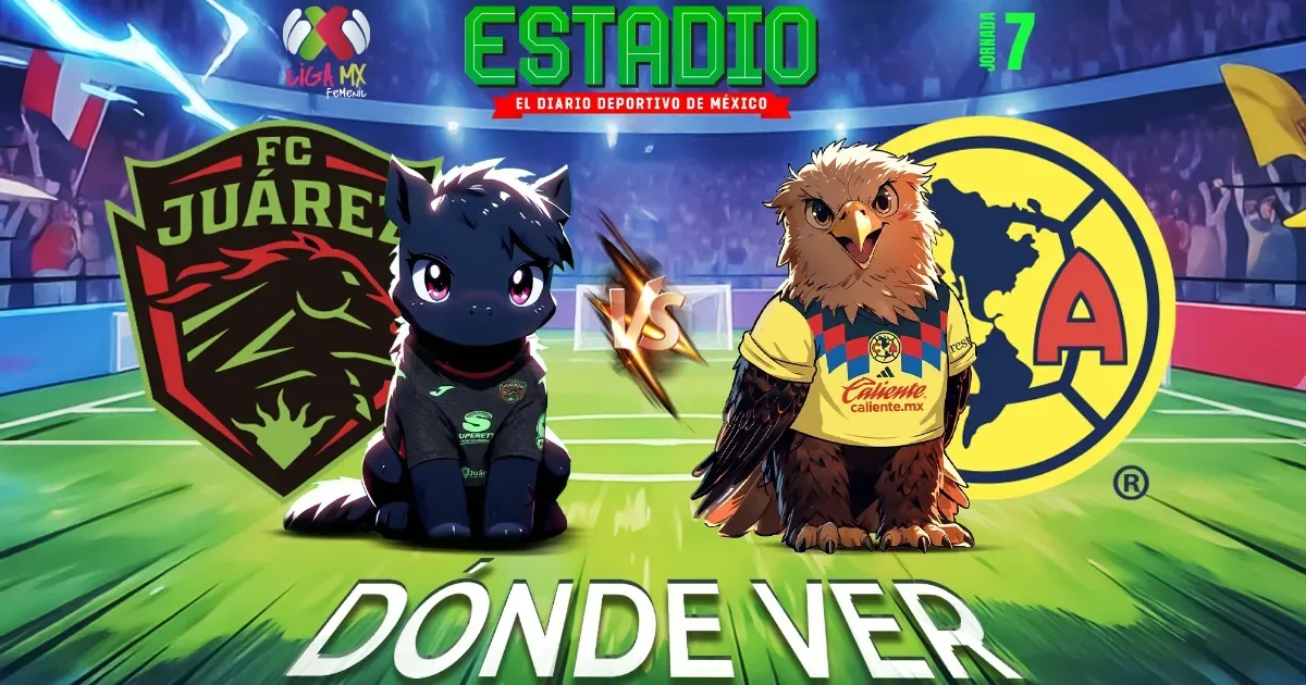 América Femenil se prepara para el partido en el Estadio Olímpico Benito Juárez.