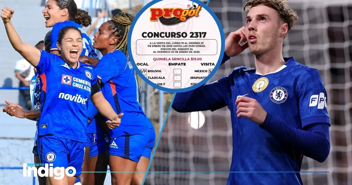 Anuncio del Concurso 2317 del Progol con la bolsa acumulada.