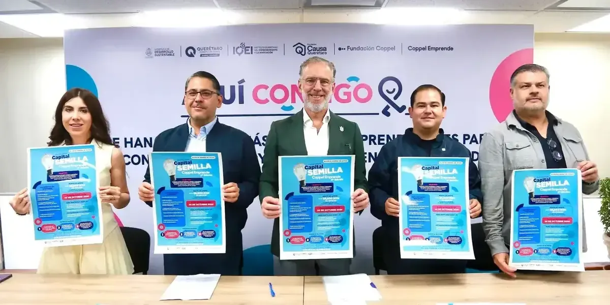 Los emprendedores de Querétaro tienen la oportunidad de acceder a financiamiento a través del programa Capital Semilla de Coppel.