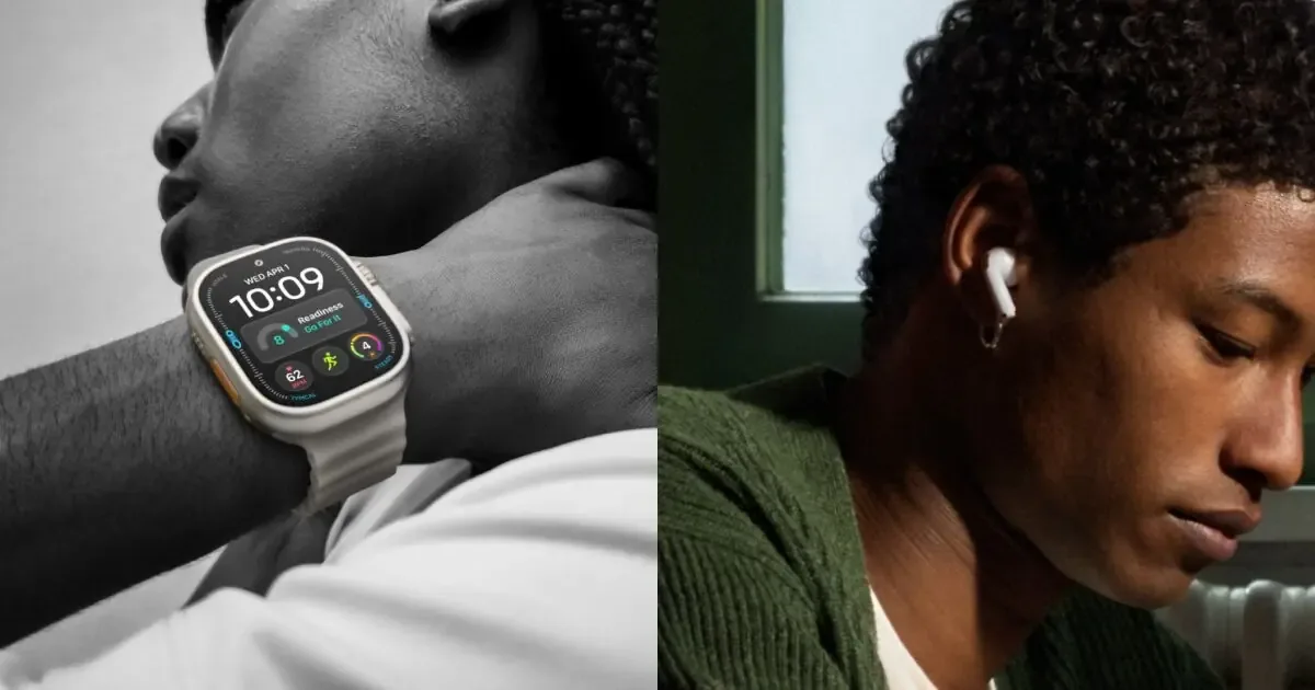 Apple lanzó la segunda versión de sus AirPods y nuevas versiones de relojes con funciones de salud.
