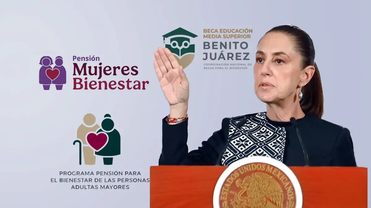 Esta inversión se destinará a pensiones y becas del Bienestar, buscando apoyar a más de 42 millones de personas.