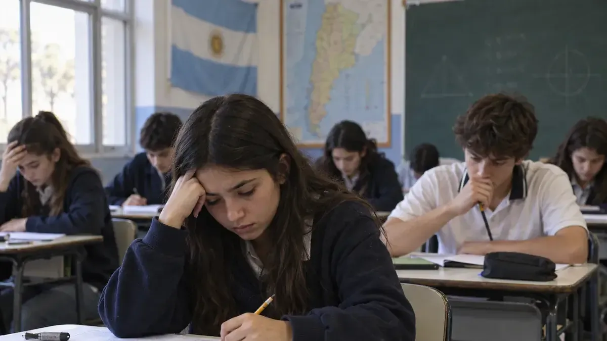 Los resultados de las pruebas PISA evidencian el deterioro de la educación en Argentina, señalando factores preocupantes.