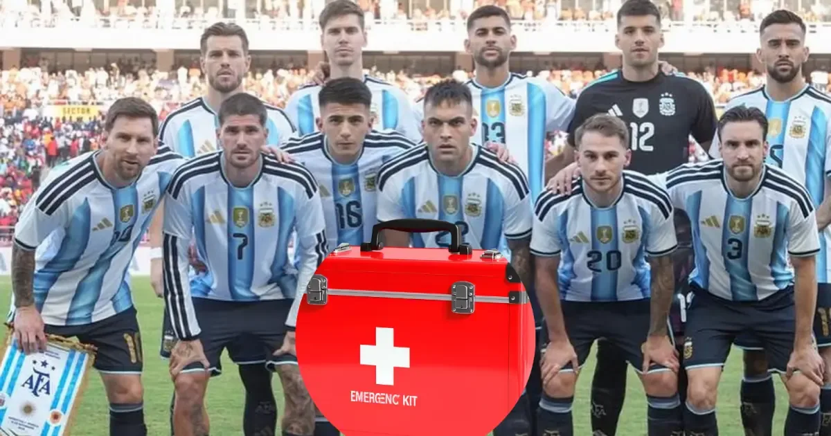 La selección albiceleste enfrenta un reto con la lesión de su defensor antes de debutar en la Copa del Mundo.