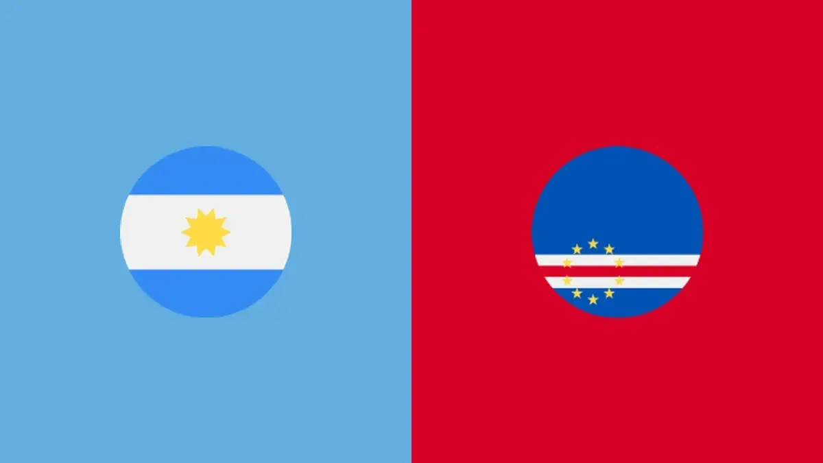 La campeona Argentina busca avanzar en el torneo frente a la debutante Cabo Verde en Miami.