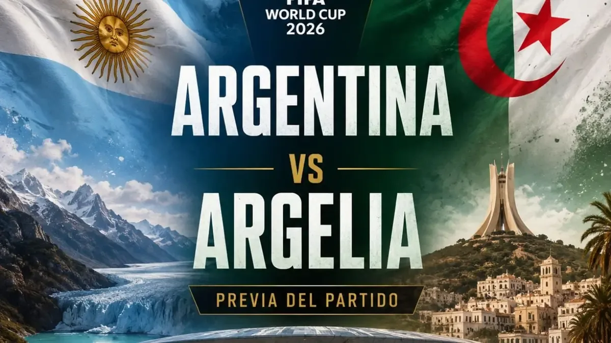La Albiceleste inicia su camino en el Mundial 2026 ante Argelia.