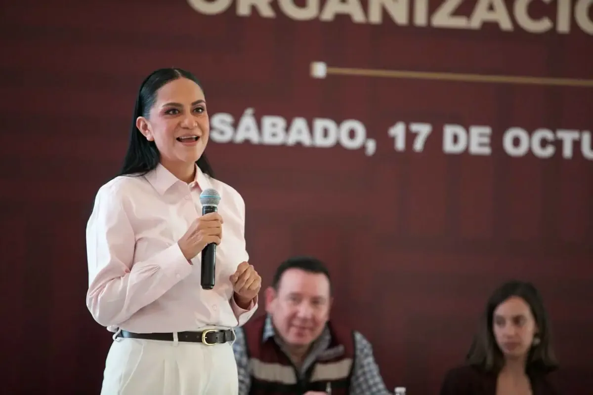 La presidenta de Morena, Ariadna Montiel, reafirma su postura sobre el proceso interno ante disidencias.