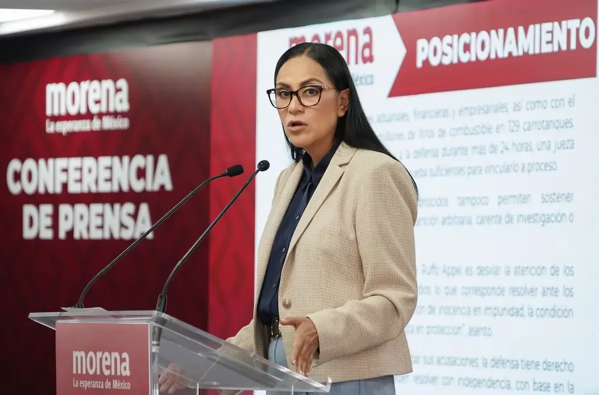 La presidenta de Morena llama a la calma ante la tensión por candidaturas estatales.