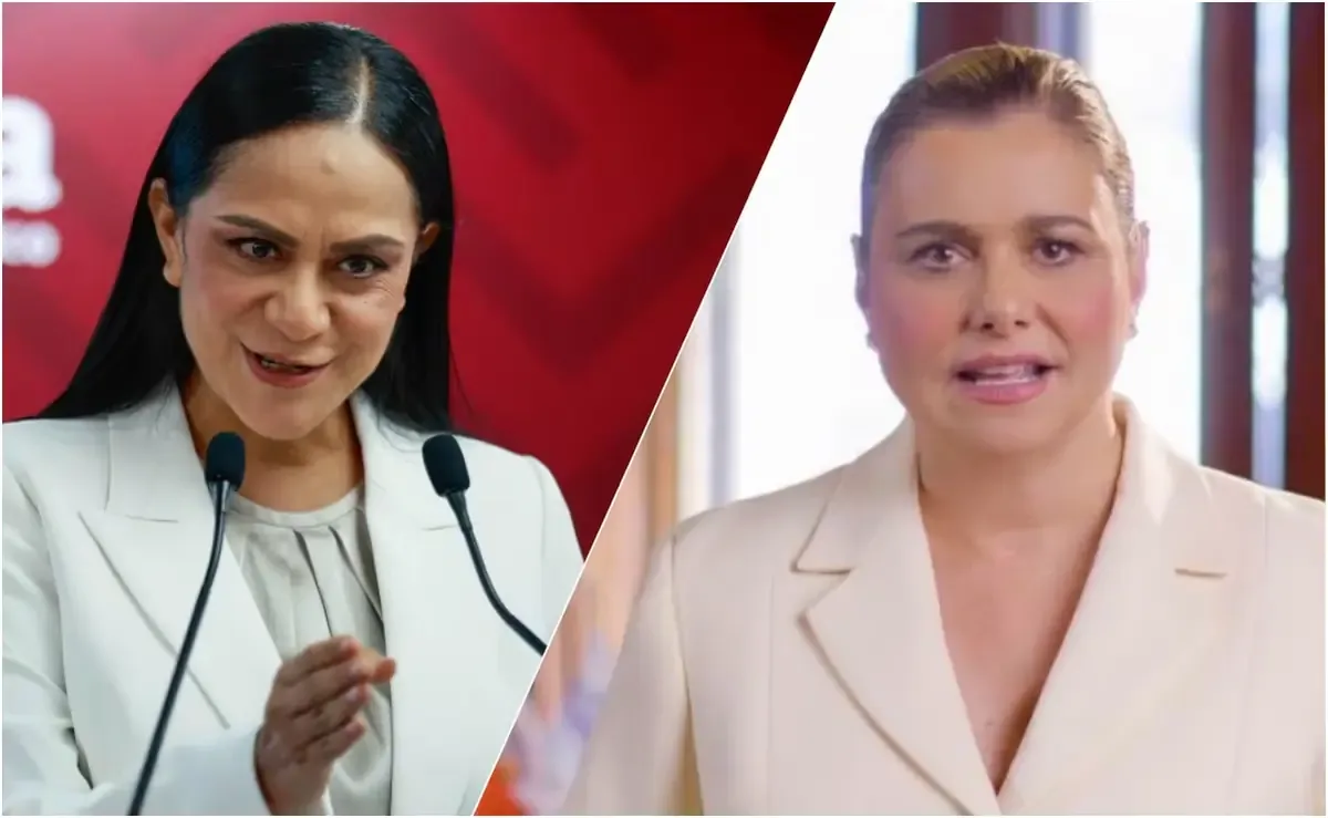 La dirigente de Morena niega vínculos con actividades ilícitas y exige claridad sobre la intervención de la CIA en México.