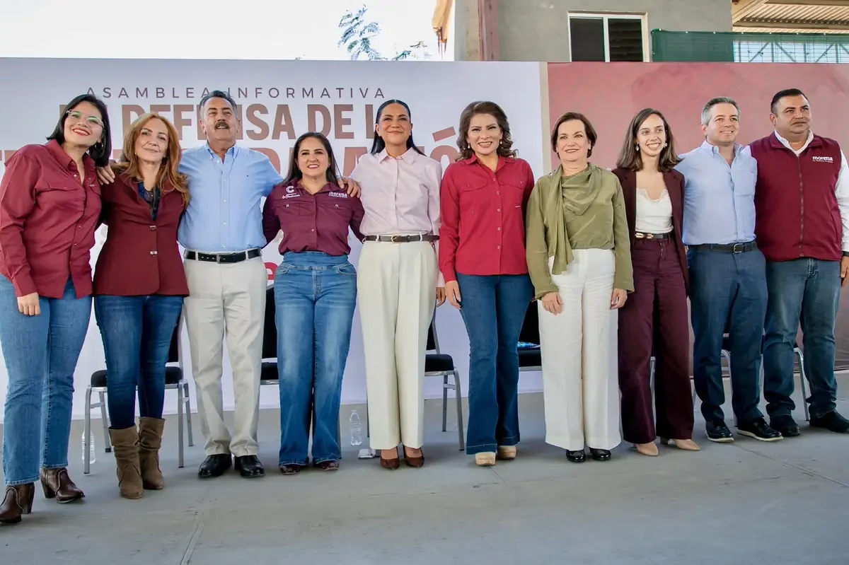 El nuevo liderazgo busca consolidar la Cuarta Transformación en Sonora a través de 1,600 comités seccionales.