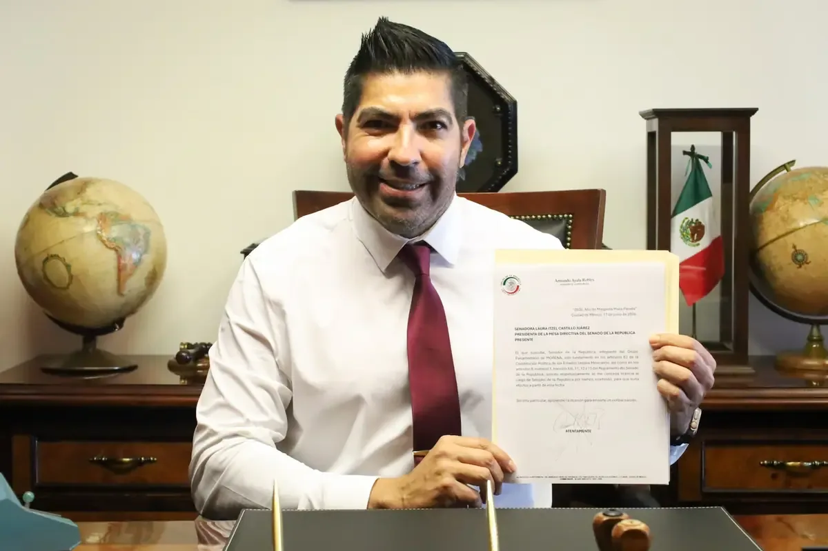 El senador busca la Coordinación Estatal de los Comités de Defensa de la Transformación.