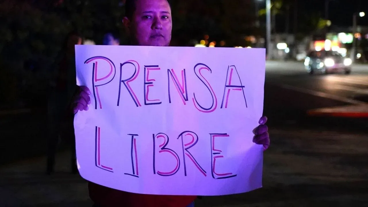 Armando Castilla Galindo, director de Vanguardia, tras su liberación en Nuevo León.