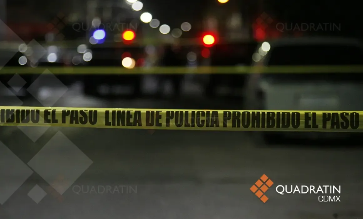 Arrival de cuerpos de seguridad en la escena del ataque en Monterrey.