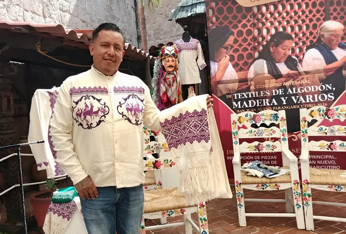 Los estigmas sociales limitan la participación masculina en el arte del bordado.