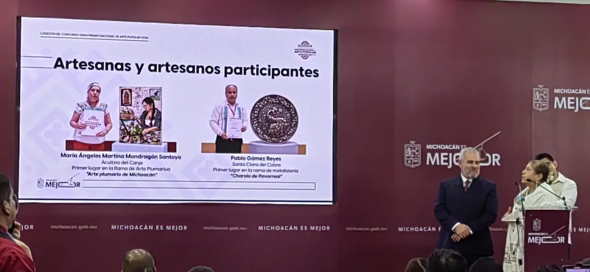 Los artesanos reconocidos agradecen el respaldo gubernamental y solicitan apoyo constante para sus creaciones.