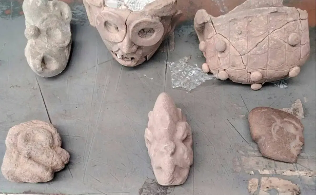 La incautación se realizó por la Secretaría de Marina y la ANAM, protegiendo el patrimonio cultural mexicano.