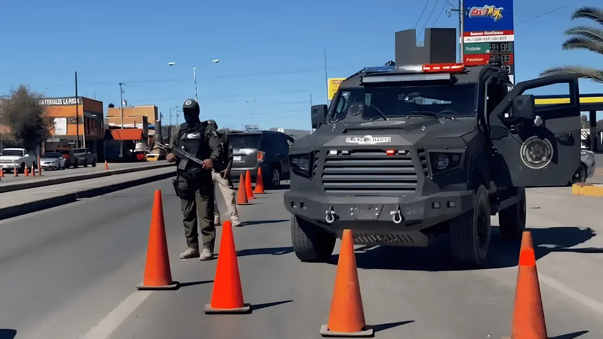 Conflicto armado genera despliegue de seguridad y cierre de vialidades en San Luis Potosí.