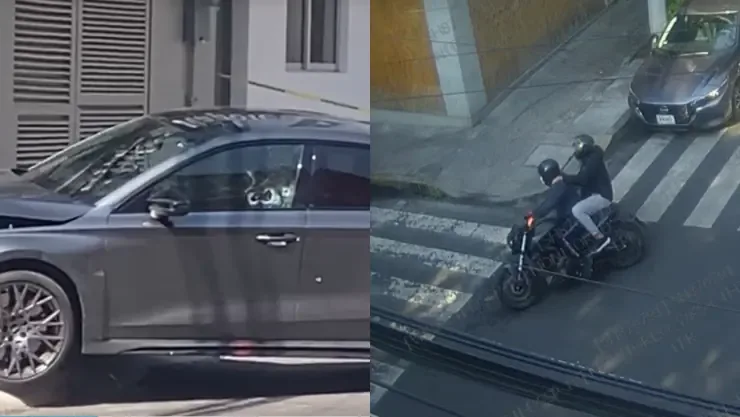 Un conductor fue agredido por motociclistas en la colonia Nápoles, en un incidente violento en la CDMX.