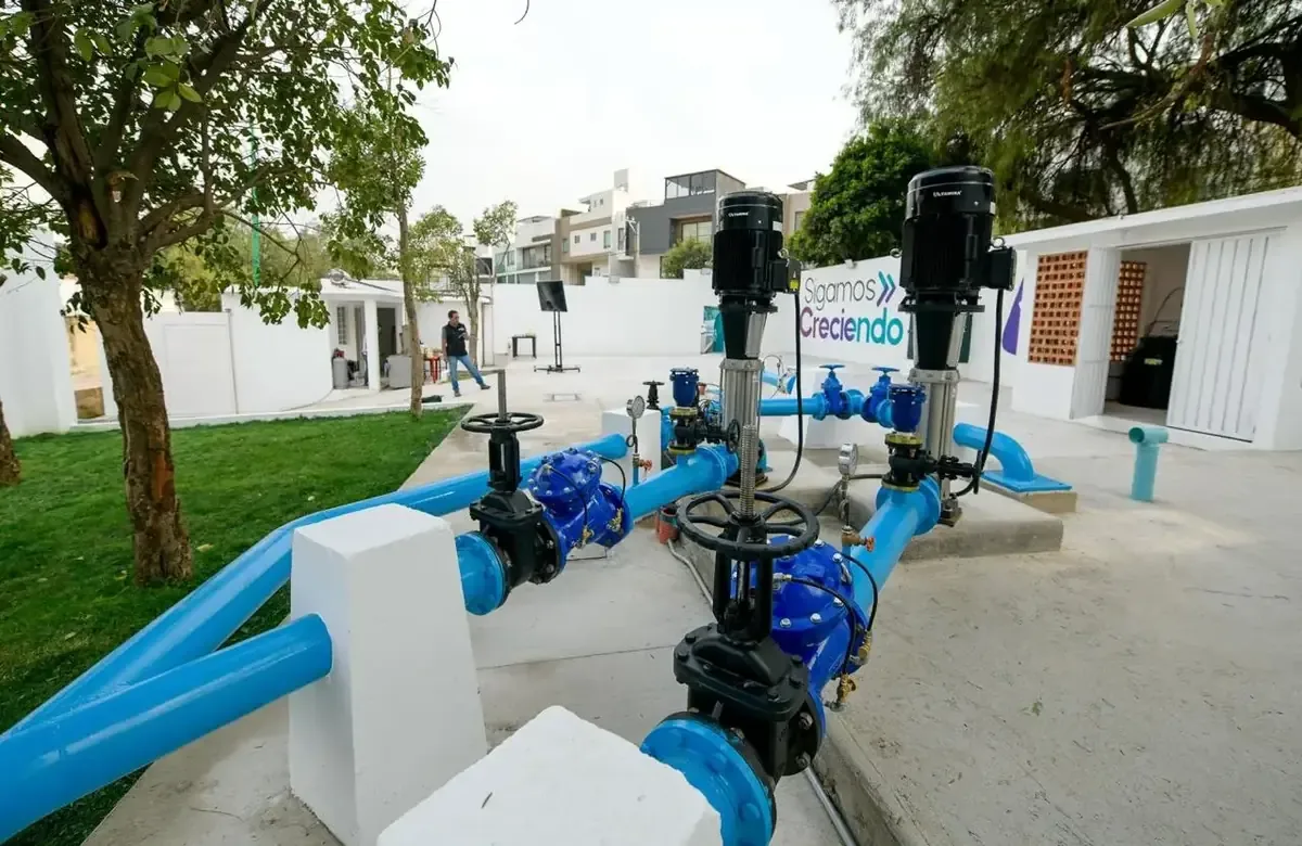 Esta inversión busca mejorar el abastecimiento de agua a más de 164 mil habitantes del municipio.