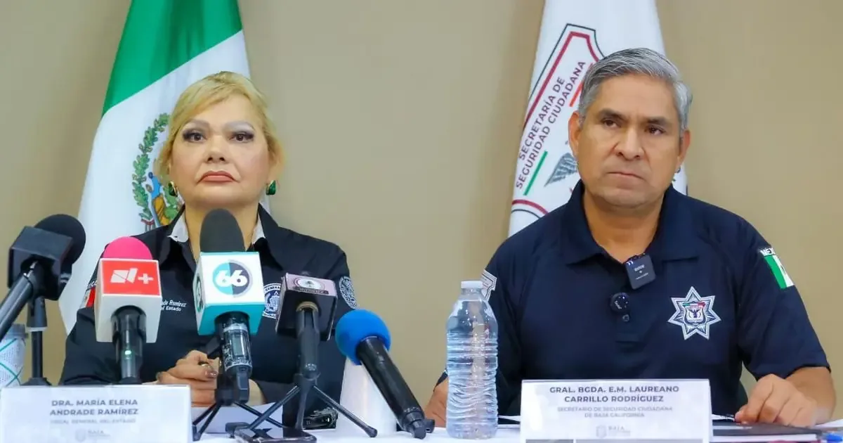 Dos agentes de la FESC fueron asesinados tras operativos contra el narco en Mexicali.