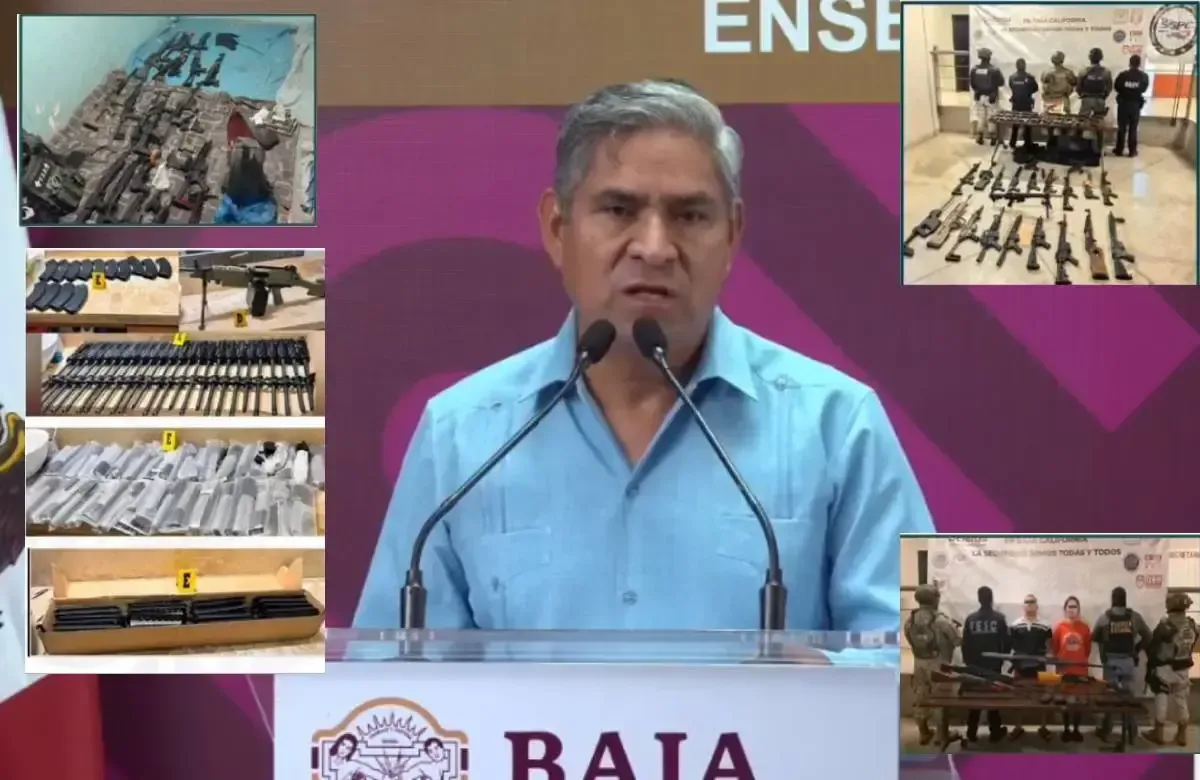 El incremento en el decomiso de armas refleja la creciente lucha entre cárteles en la región.