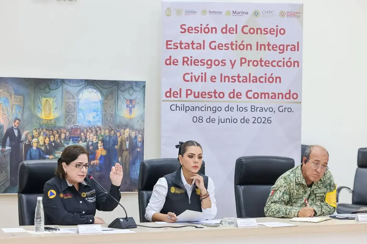 Se refuerza la coordinación gubernamental ante la amenaza de lluvias intensas.
