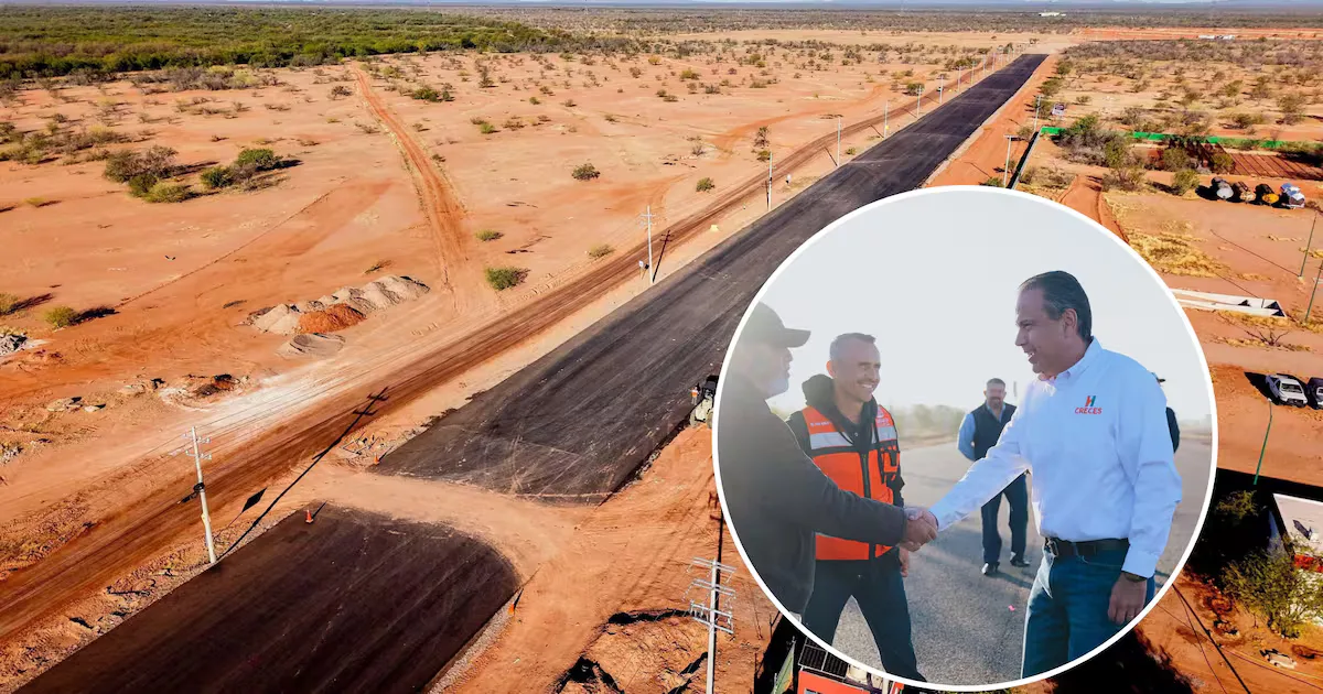 Avance del 55% en la construcción del Libramiento Norponiente en Hermosillo.