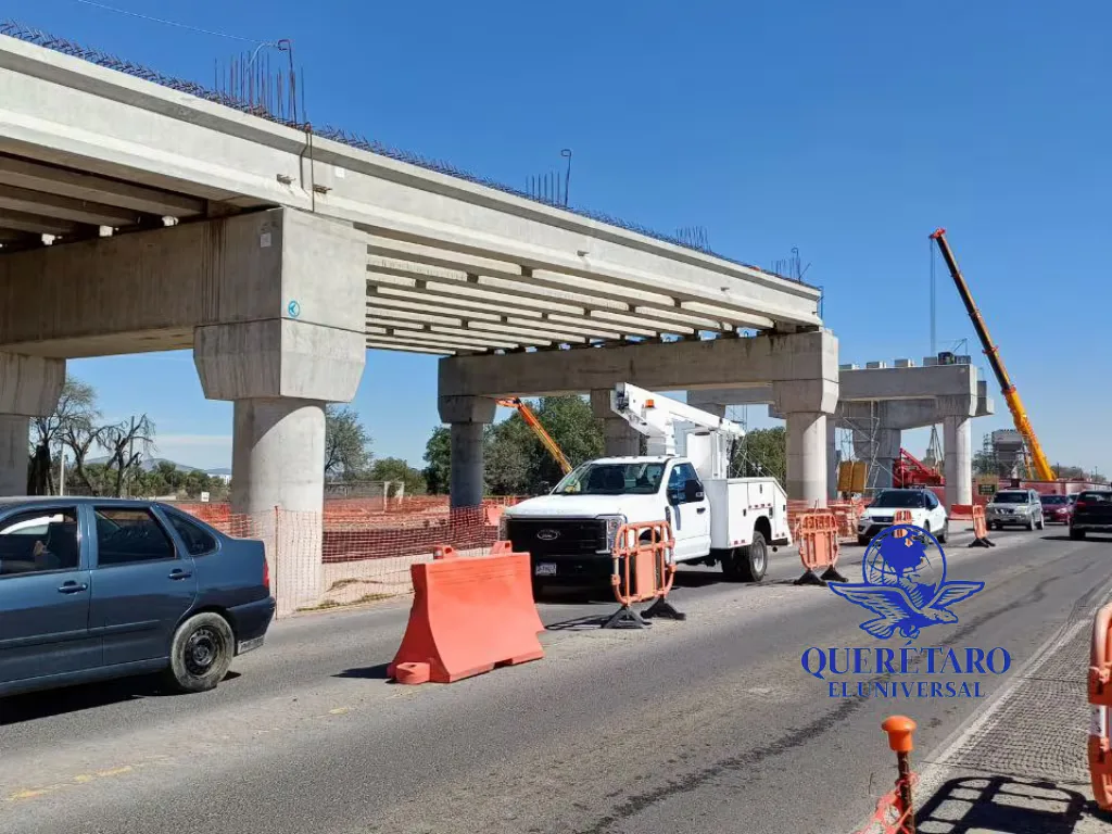 Avances del tren México-Querétaro benefician a la comunidad de El Marqués.