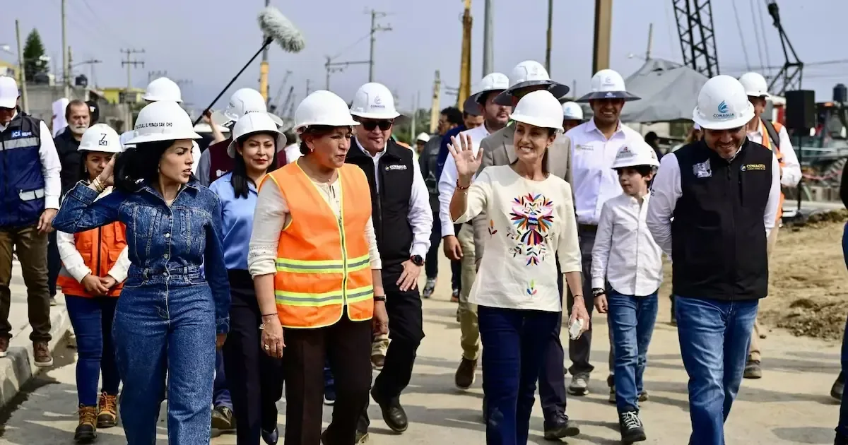 Nuevas obras en el Túnel Churubusco-Xochiaca y vaso regulador El Salado mejoran la seguridad hídrica.