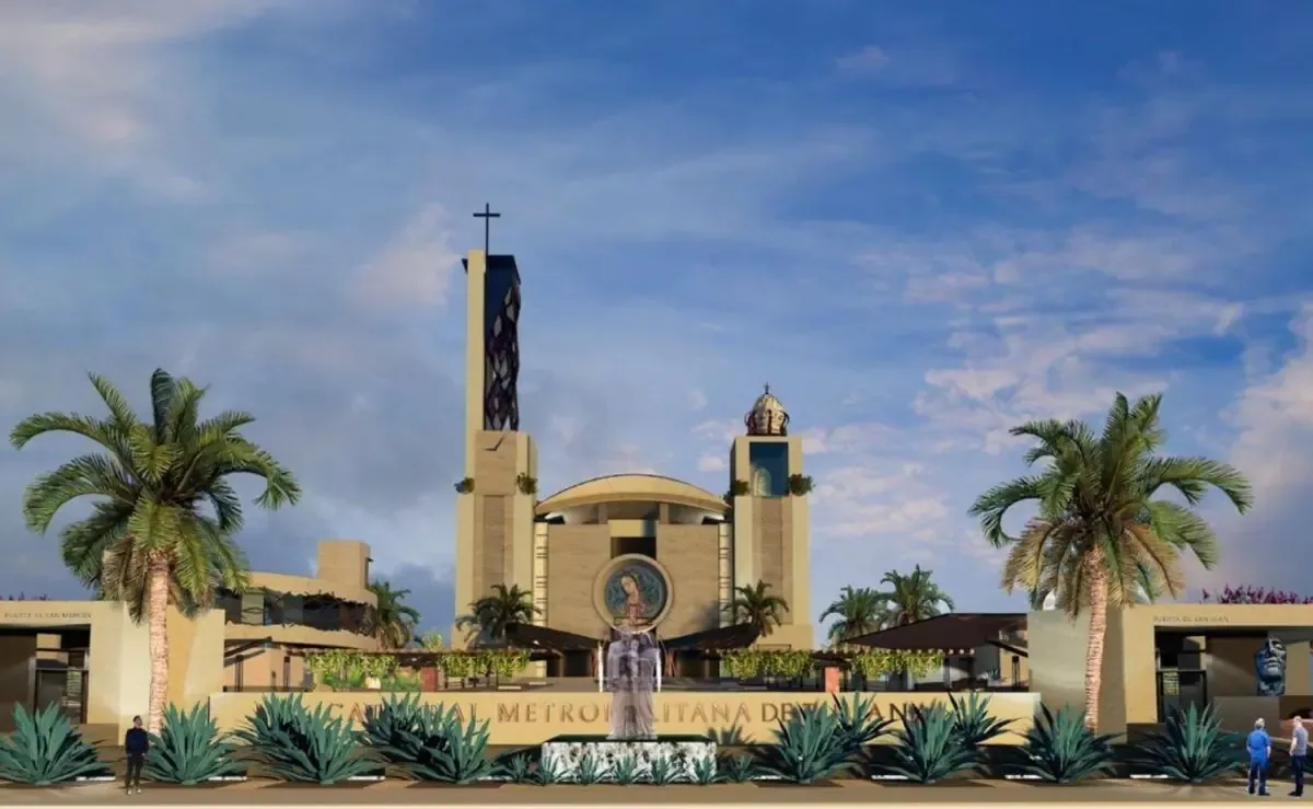 La nueva catedral será la sede del arzobispo y propondrá espacios para atención social y cultural.