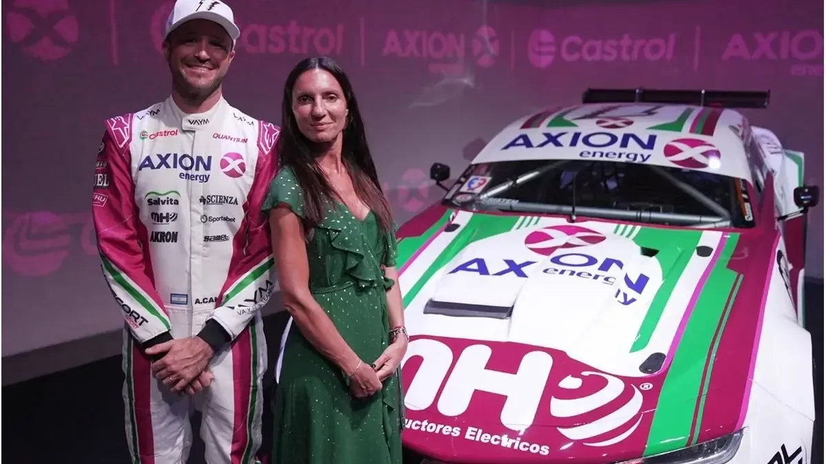 AXION energy apoya a Canapino en su defensa del título en el automovilismo argentino.