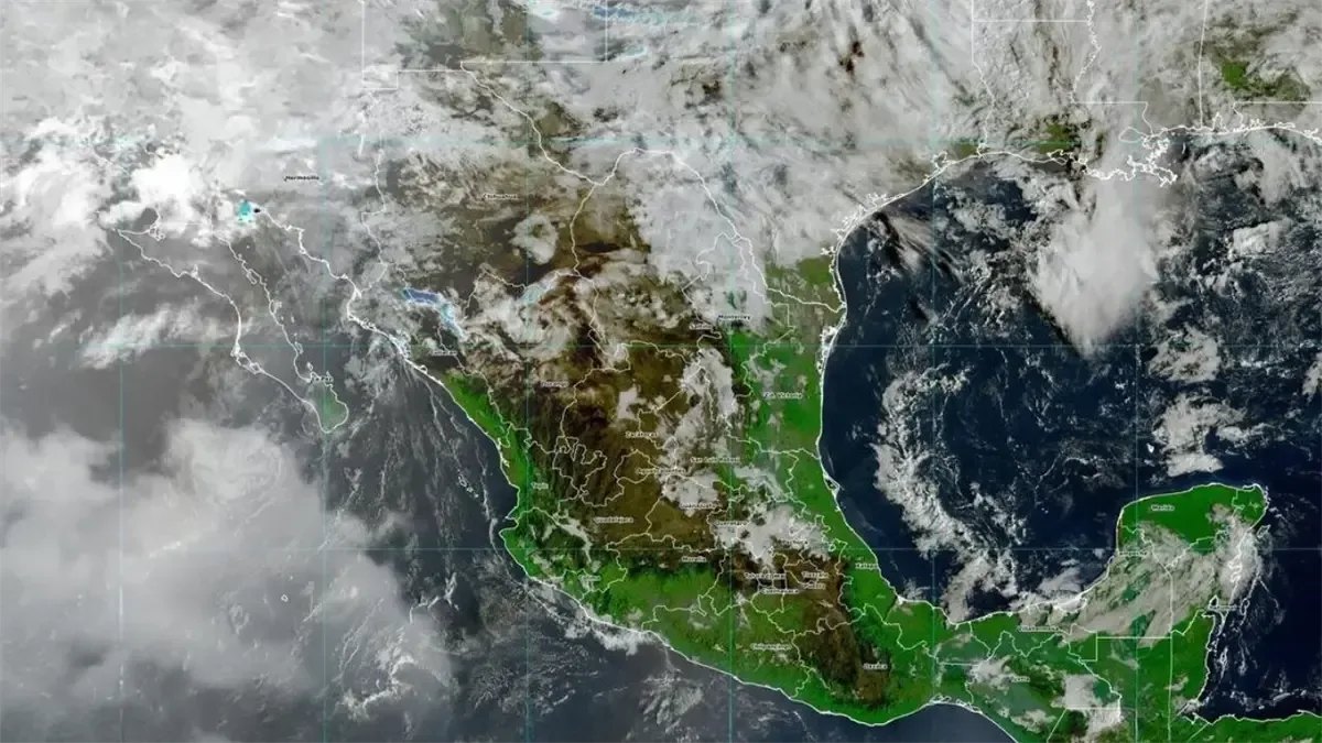 Se prevén lluvias y descenso de temperatura en diversas regiones del país debido a un frente frío.