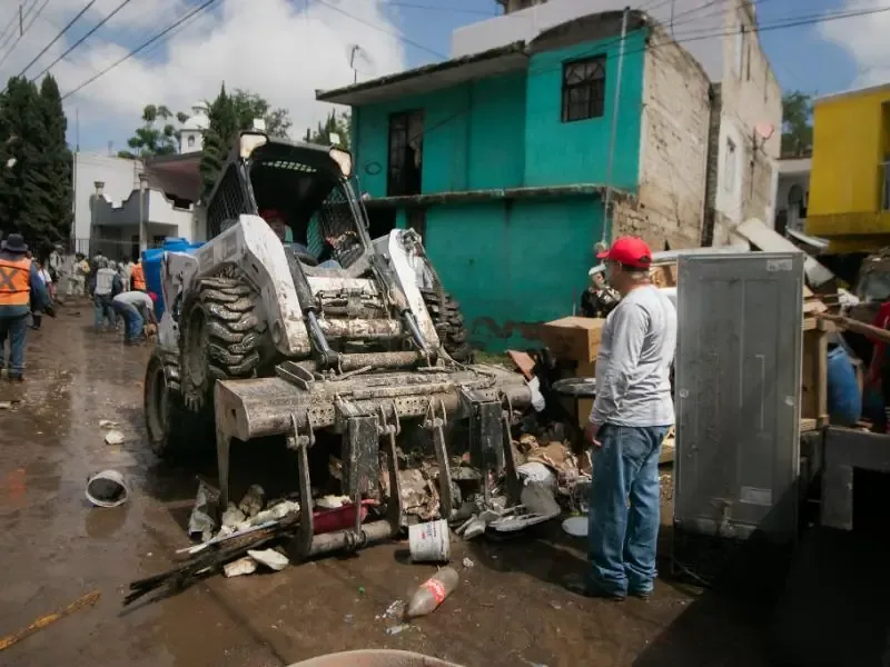 Las lluvias causaron pérdidas millonarias, mientras solo un 26.1% de las viviendas tienen seguro en Jalisco.