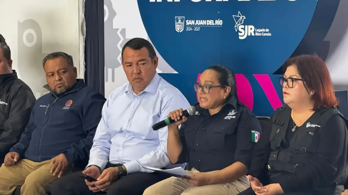 Protección Civil alerta sobre riesgos en San Juan del Río a pesar de bajos niveles de agua.
