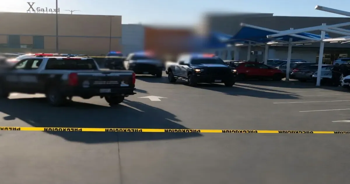 Un ataque armado en un estacionamiento desata el pánico entre clientes.