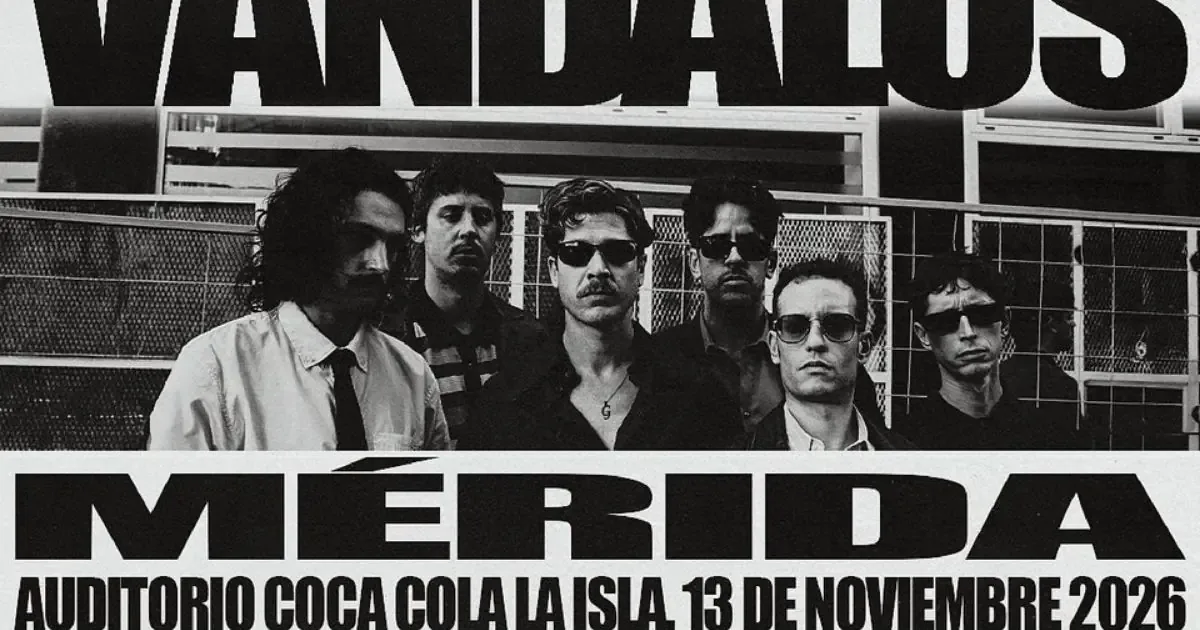 La banda argentina realizará presentaciones en dos ciudades mexicanas durante su Vándalos World Tour.