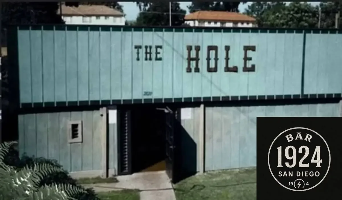 Bar 1924, anteriormente conocido como The Hole, en Point Loma, San Diego.