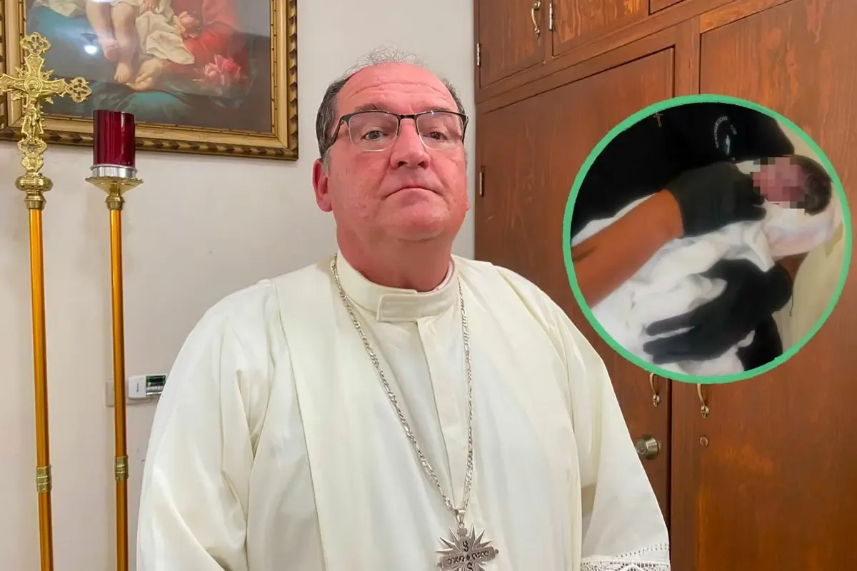 El obispo Hilario González pide a los padres del recién nacido asumir su responsabilidad y valorar la vida.