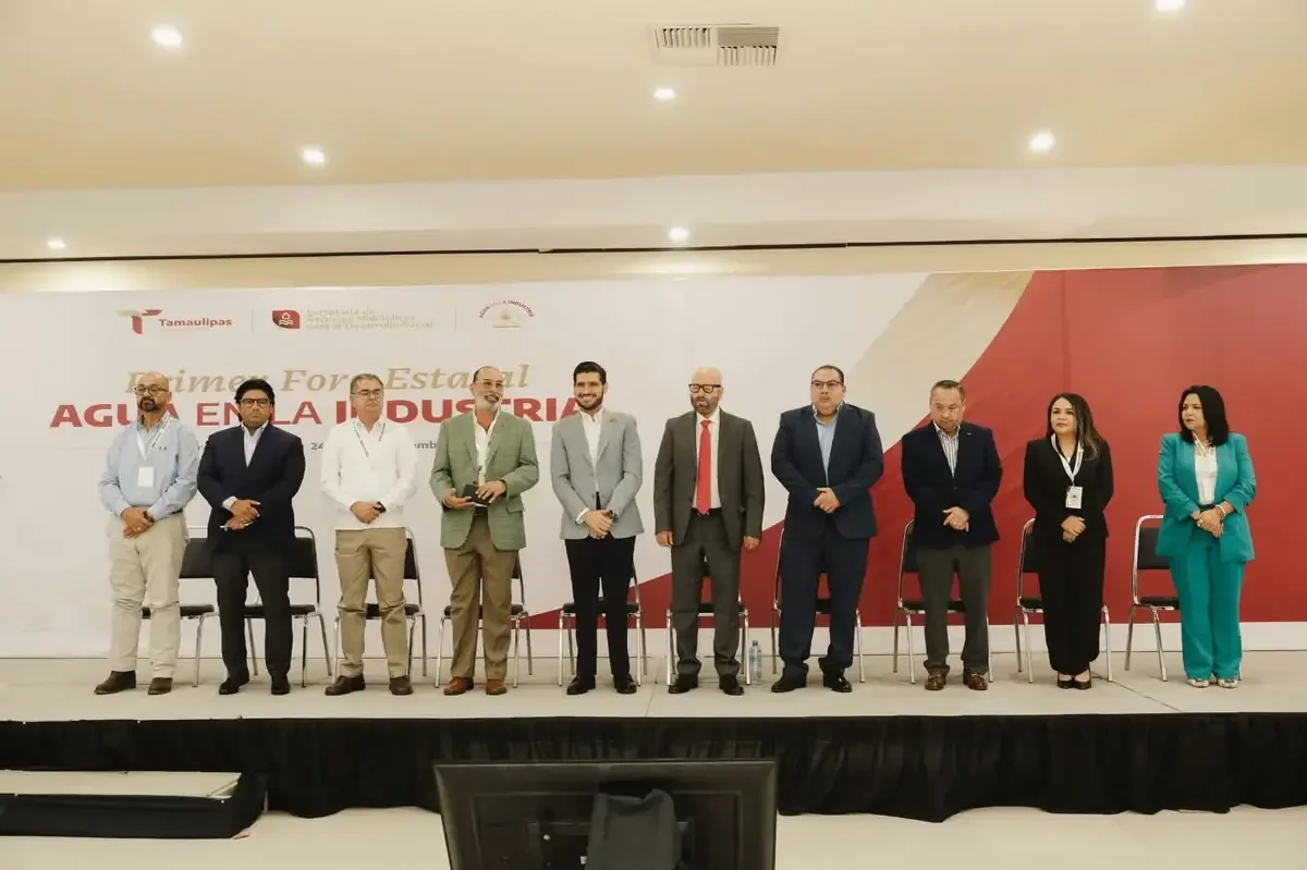 Alcalde subraya la gestión responsable del agua para impulsar la inversión y el empleo en Matamoros.